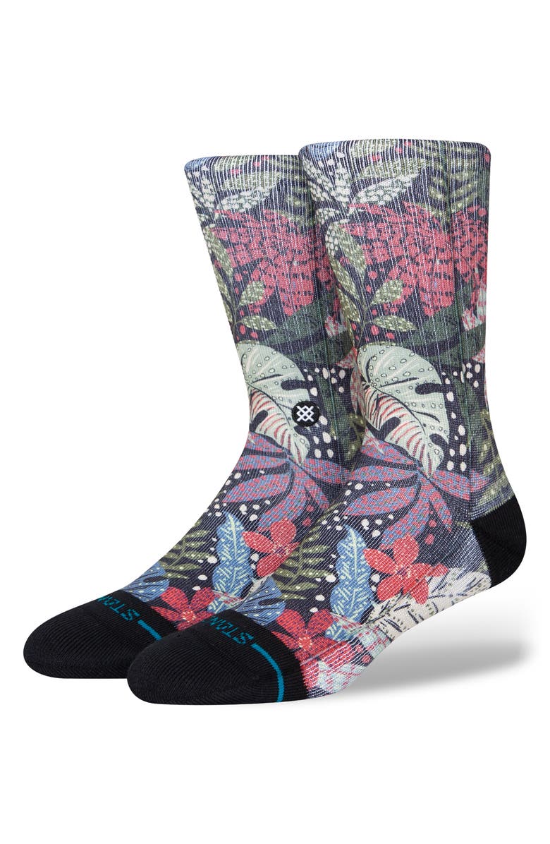 Stance Seacret Garden Floral Tube Socks, Main, color,
