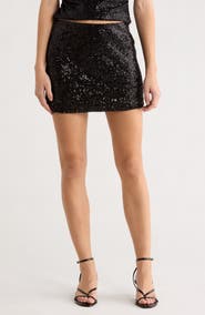 Abound Sequin Miniskirt