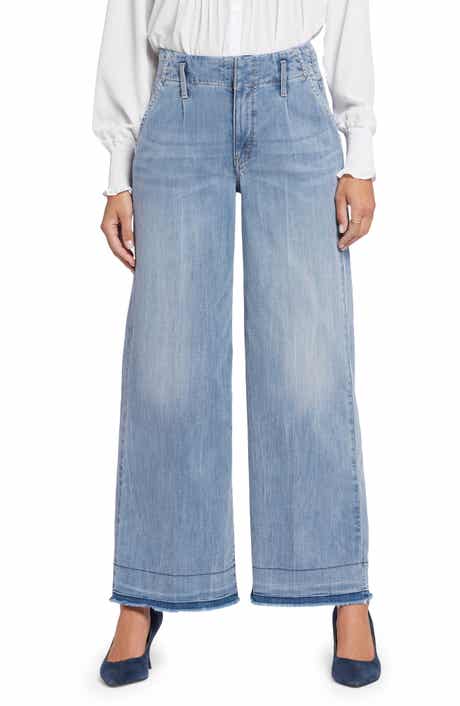 Mona High Waist Wide Leg Jeans