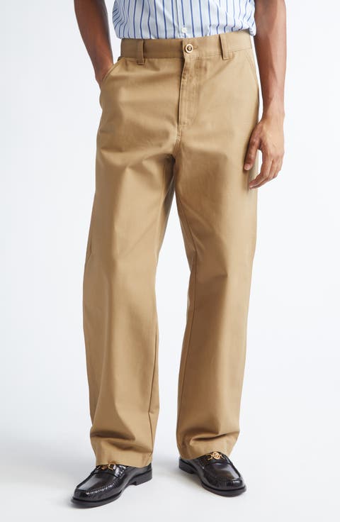 Cotton Canvas Pants
