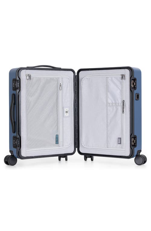 Traveler's Choice Travelers Choice Castle Valley 21-inch Carry-on Luggage In Blue