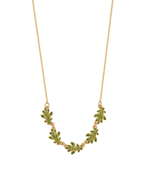 Oak Leaf Gold Choker