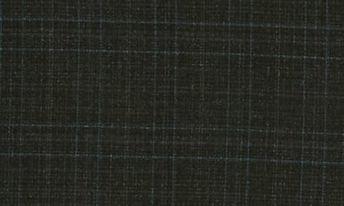 Tahari Slim Fit Plaid Blazer In Green Multi