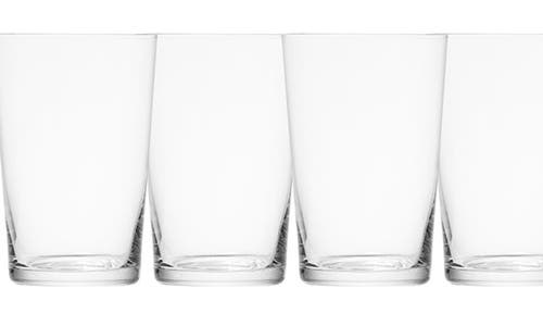 Schott Zwiesel Basic Bar Set Of 6 Soda/beer Glasses In Transparent