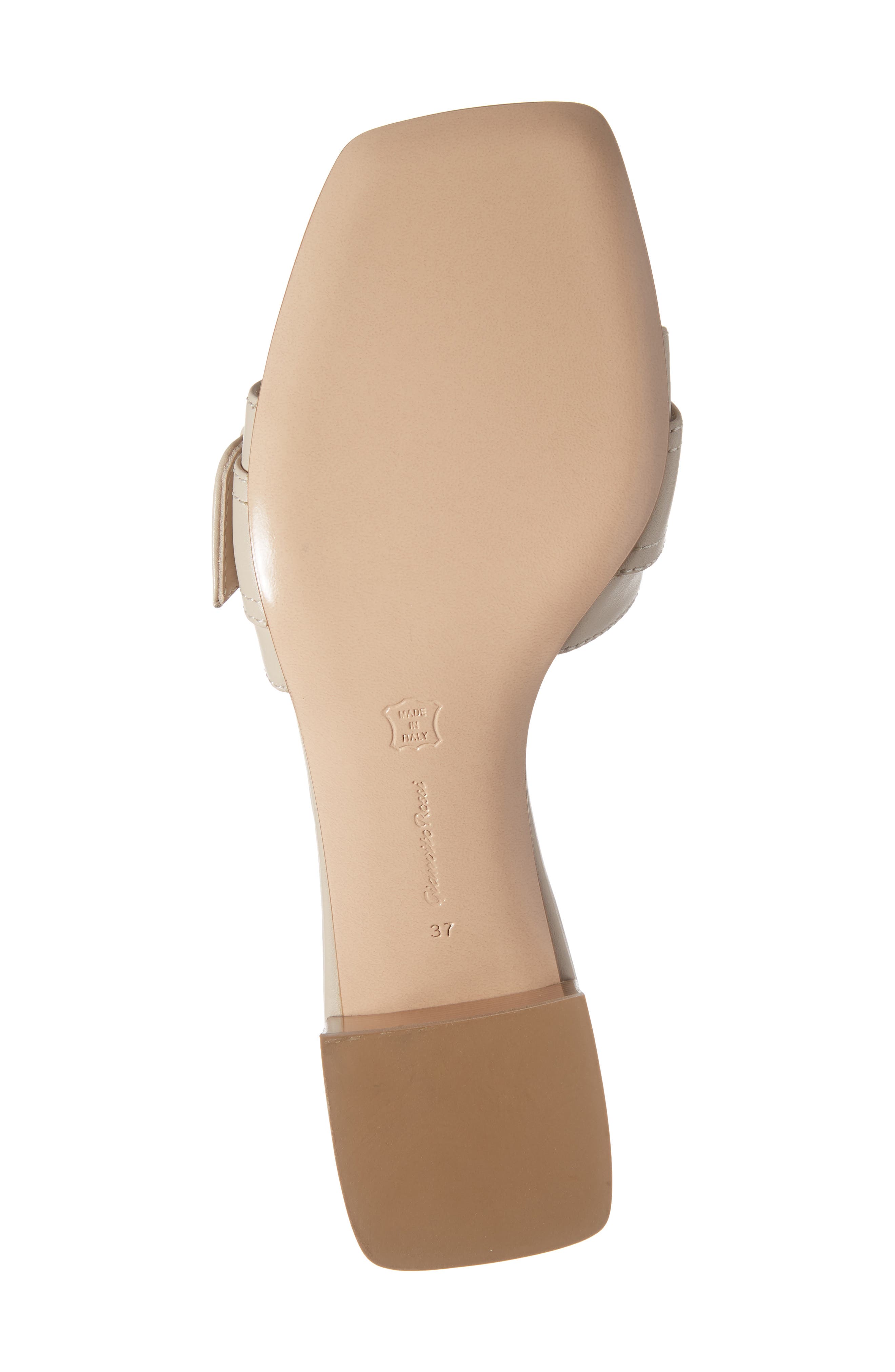 Gianvito Rossi Buckle Slide Sandal, Alternate, color, 