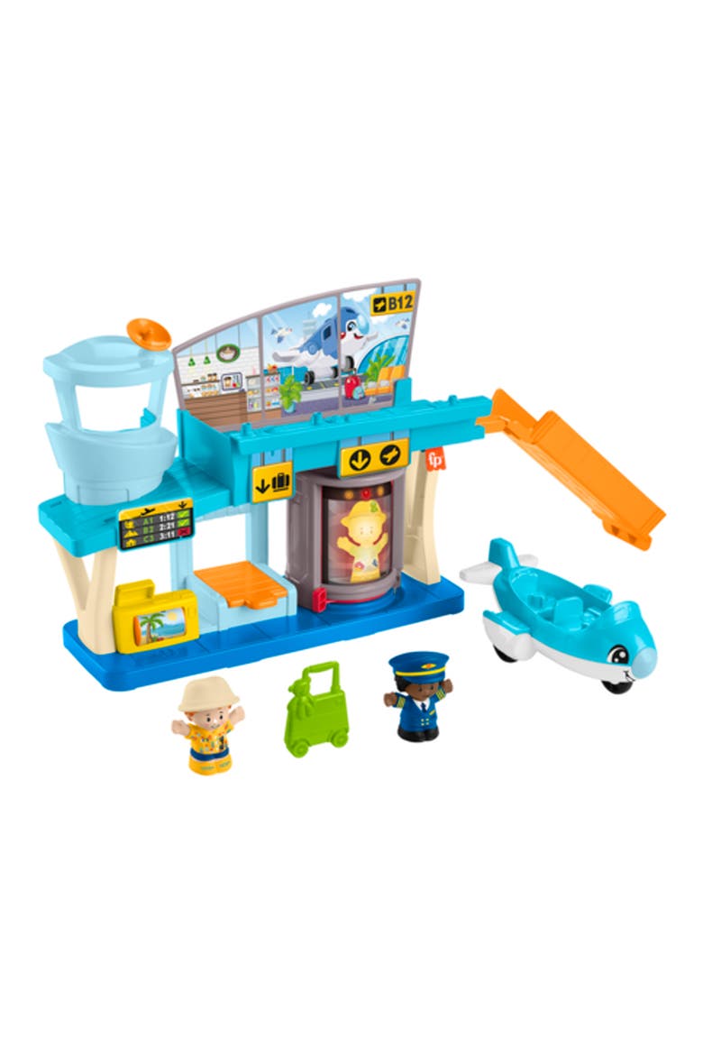 Little People® Airport Playset, Main, color, NONE