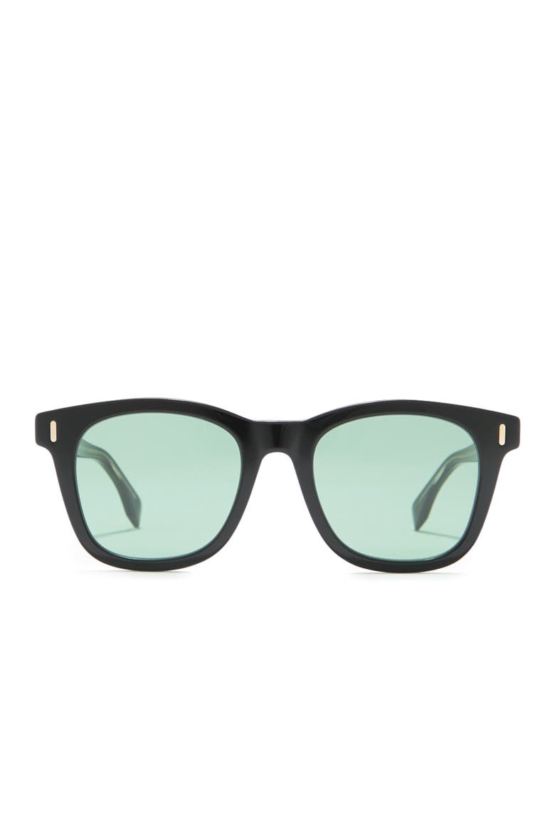 50mm Sunglasses, Alternate, color, BLACK