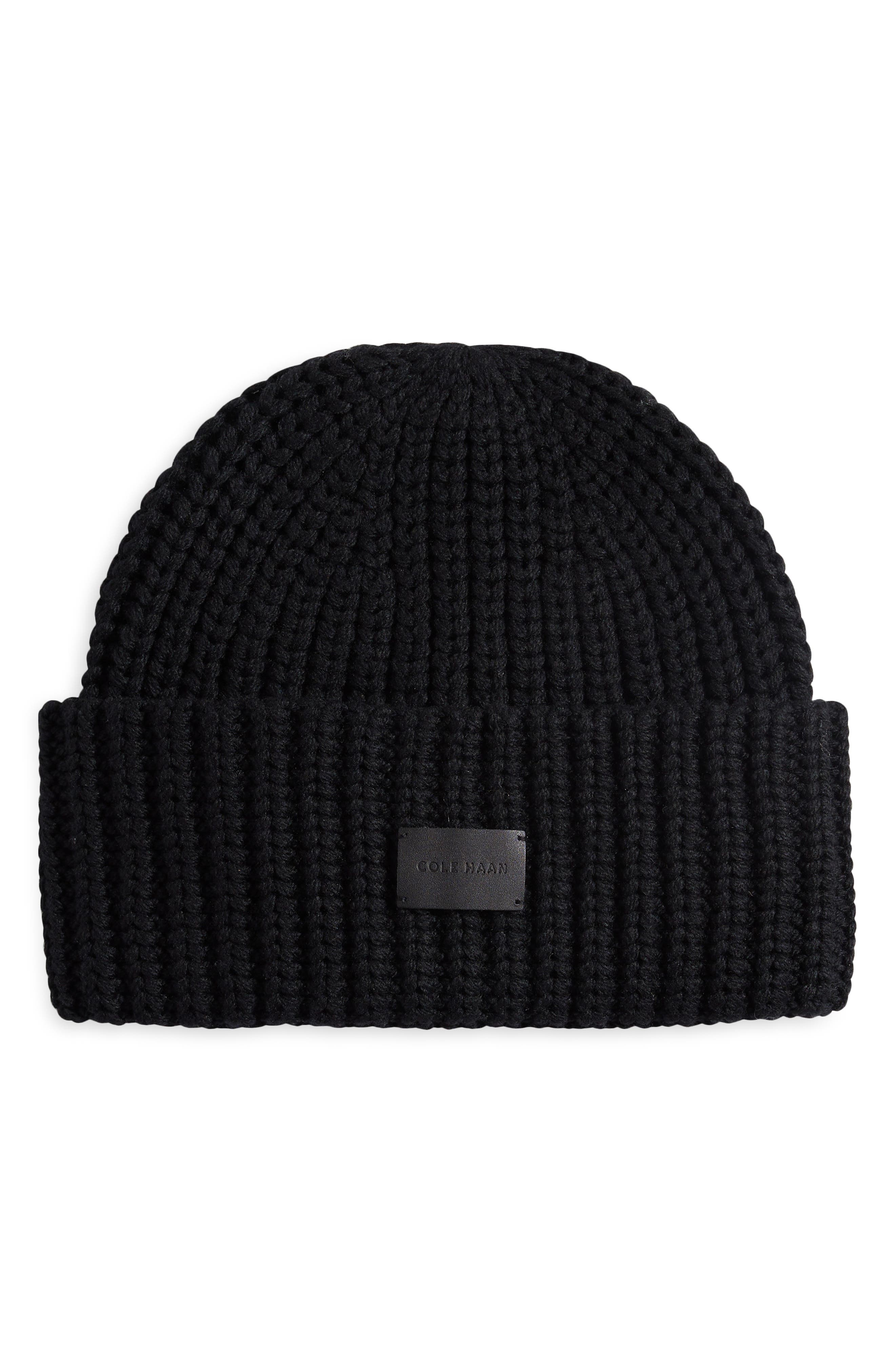 Cole Haan Chunky Stitch Knit Beanie