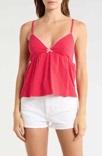 Picot Edge Babydoll Camisole
