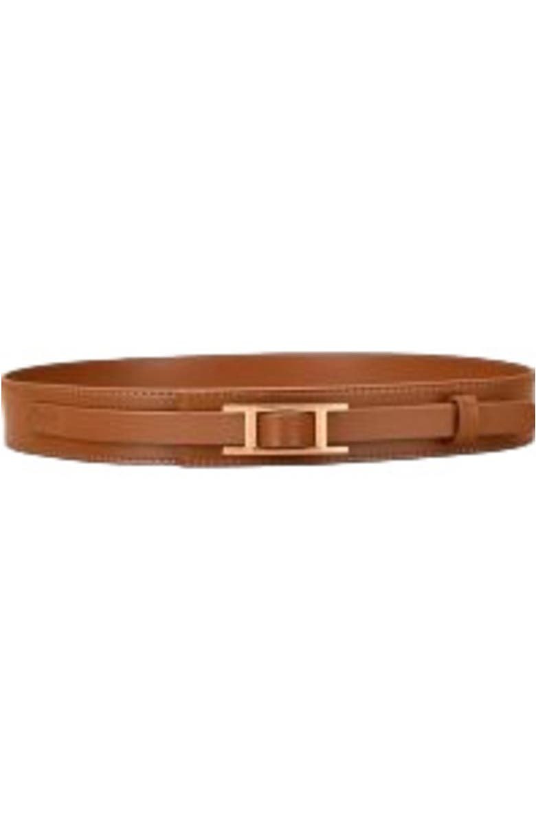 Belle & Bloom Just A Crush Belt, Main, color, Brown