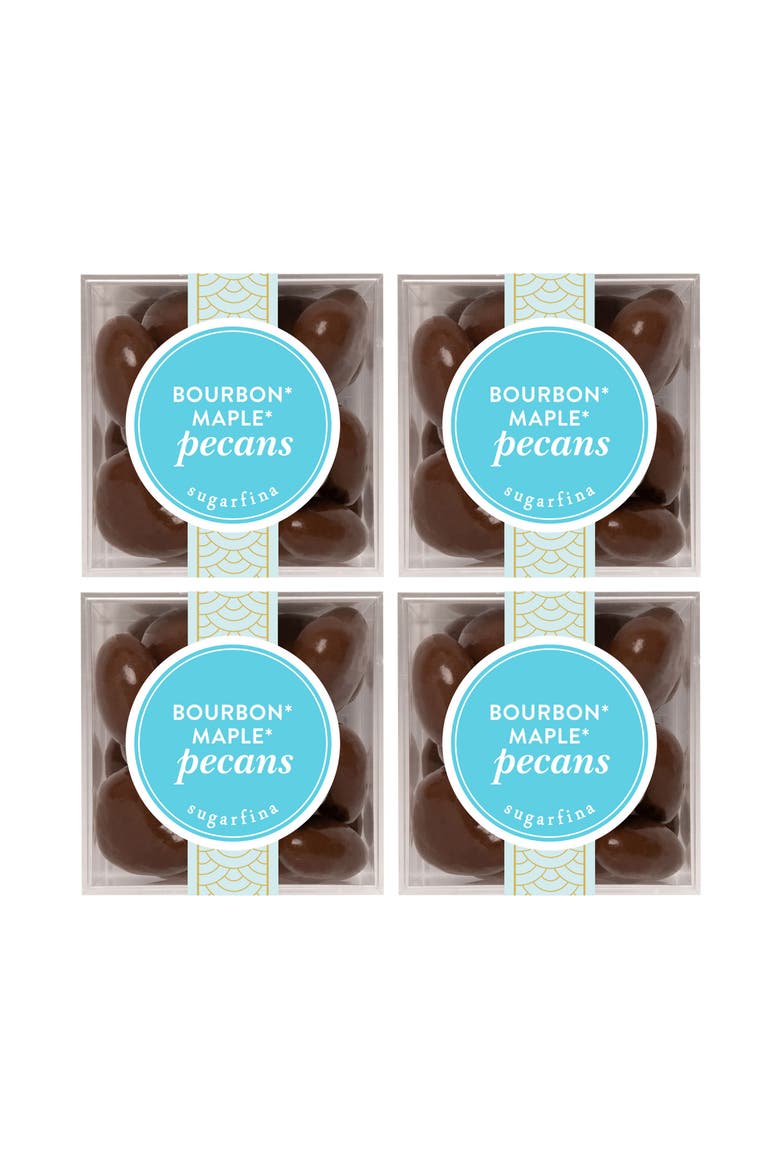 Bourbon Maple Pecan Set of 4 Candy Cubes, Main, color, NO COLOR