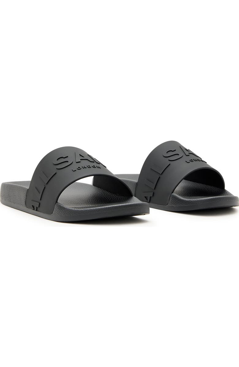 AllSaints Biggy Slide Sandal, Main, color,
