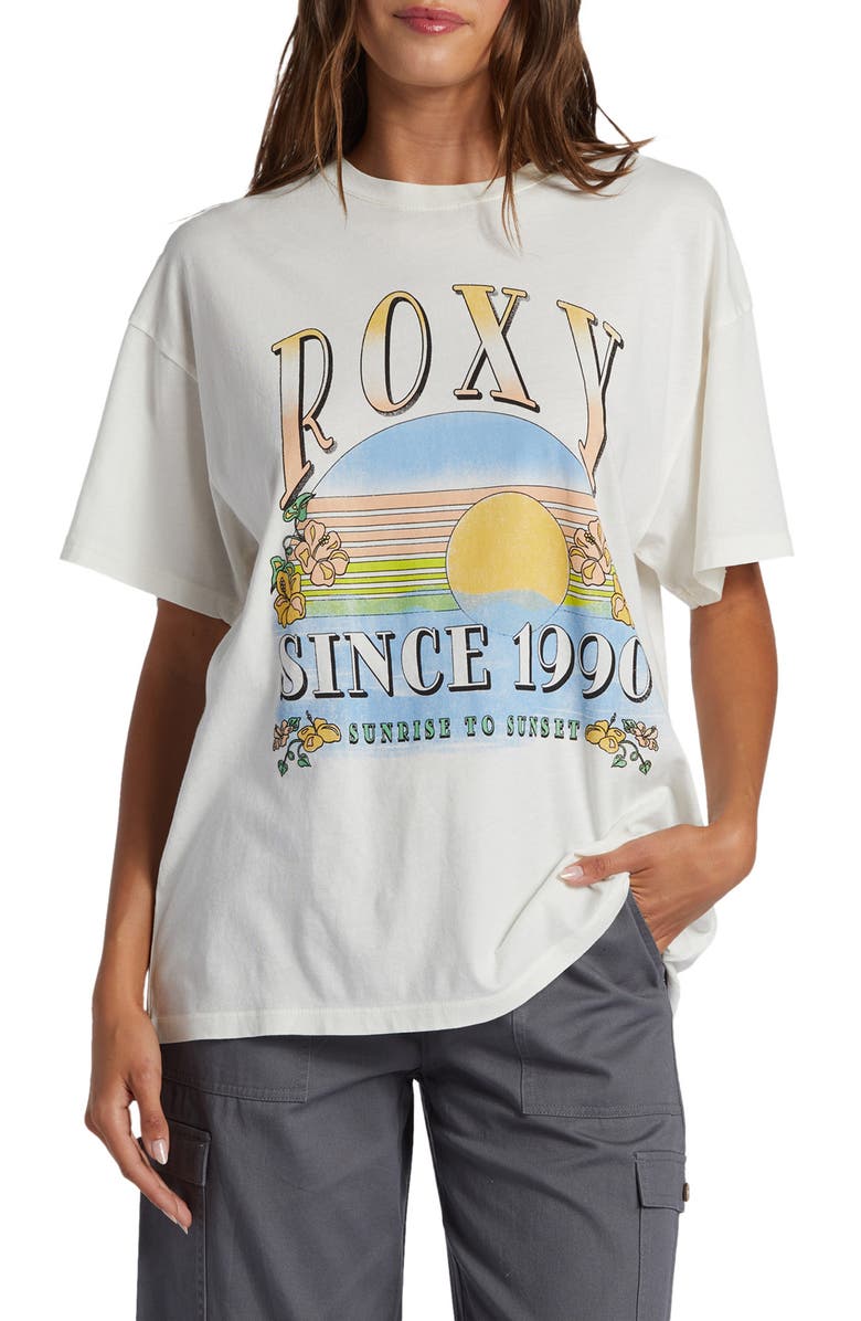Roxy Sunrise to Sunset Cotton Graphic T-Shirt | Nordstromrack