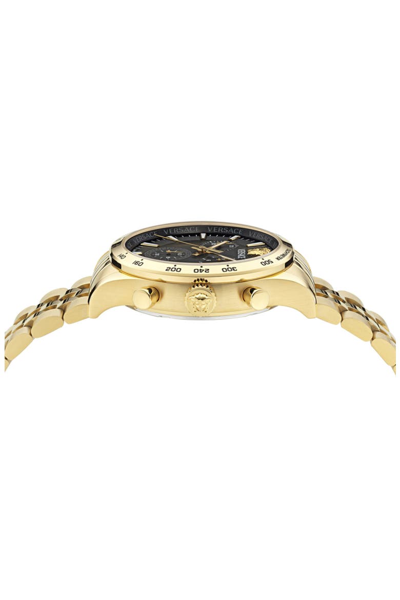 Hellenyium Bracelet Chronograph Watch, 40mm, Alternate, color, GOLD