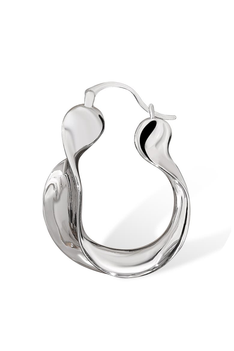 Breeze Silver Earrings, Alternate, color, Silver