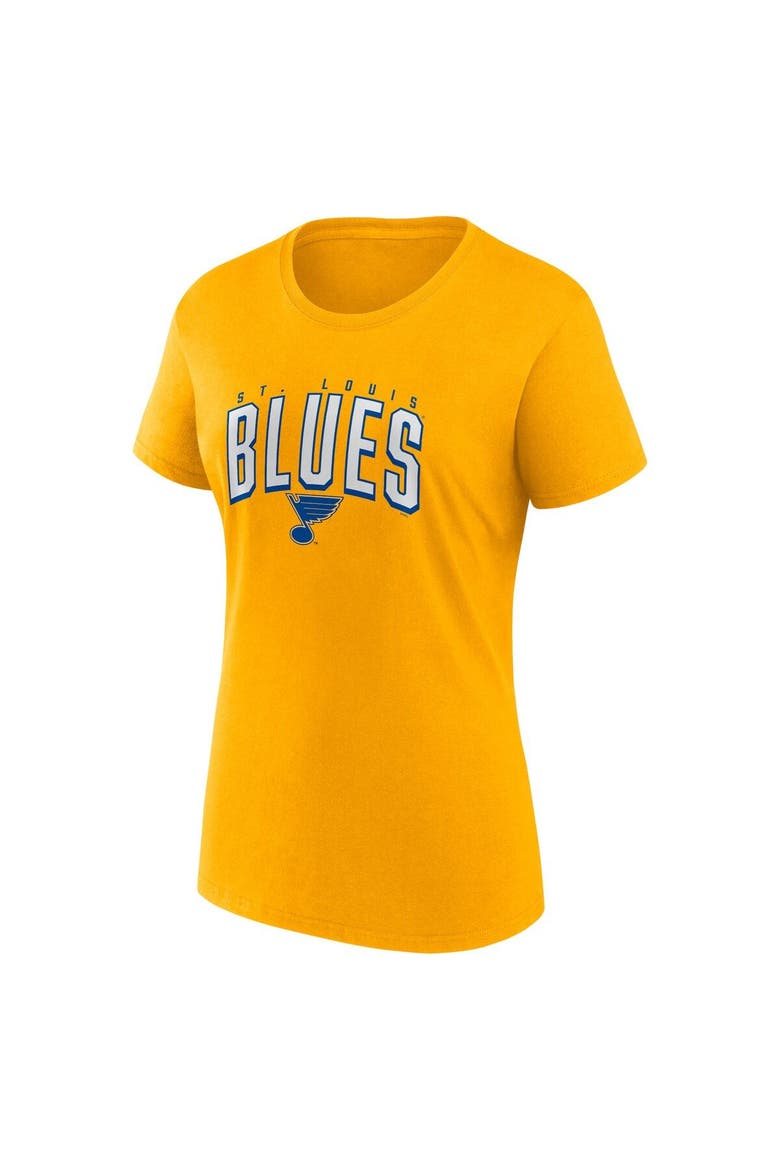 Women's Fanatics Branded Blue/Gold St. Louis Blues Two-Pack Fan T-shirt Set, Alternate, color, Blue