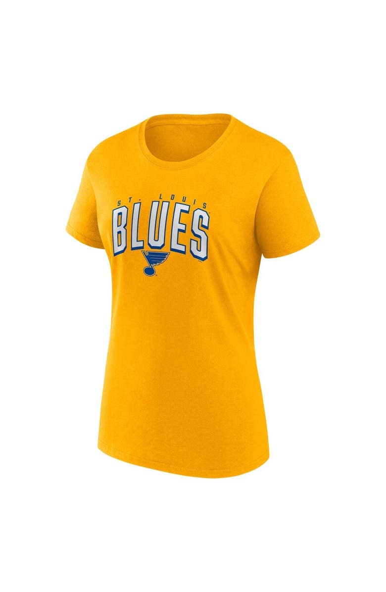 FANATICS Women's Fanatics Branded Blue/Gold St. Louis Blues Two-Pack Fan T-shirt Set, Alternate, color, Blue