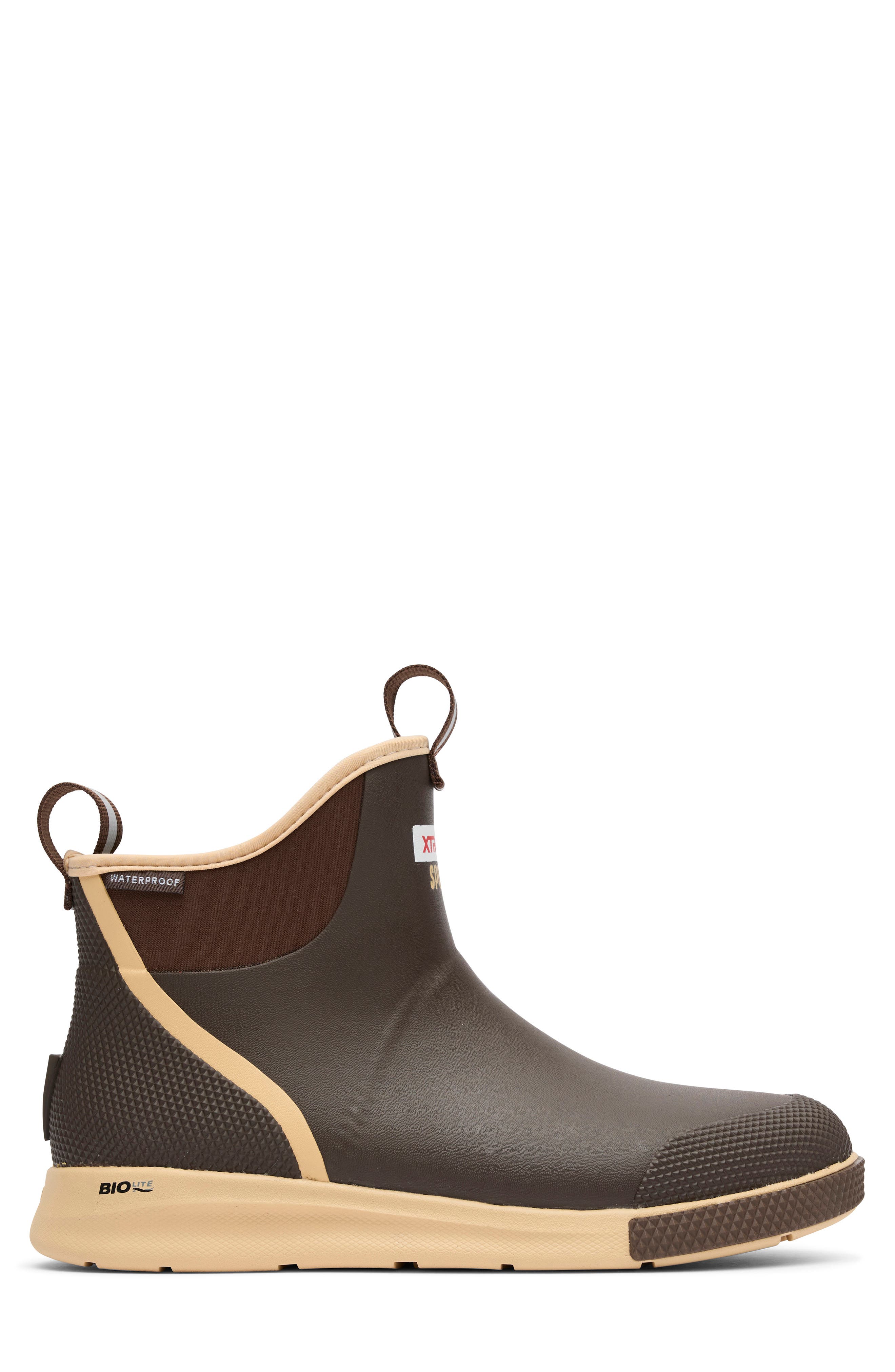 Waterproof Ankle Deck Sport Boot, Alternate, color, BROWN
