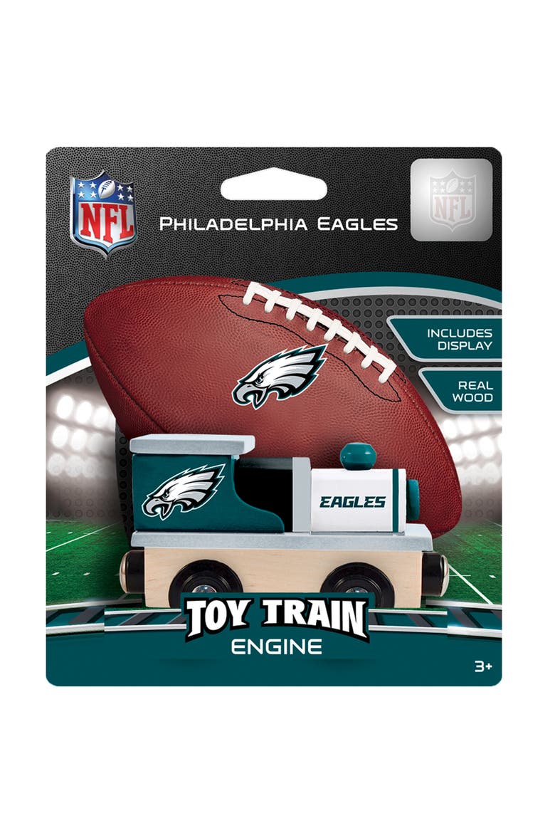 Philadelphia Eagles Toy Train Engine, Alternate, color, Multicolor