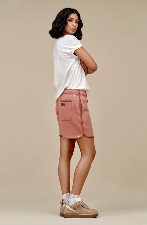 Ugg(r) Classic Sweat Shorts In Pink Dawn