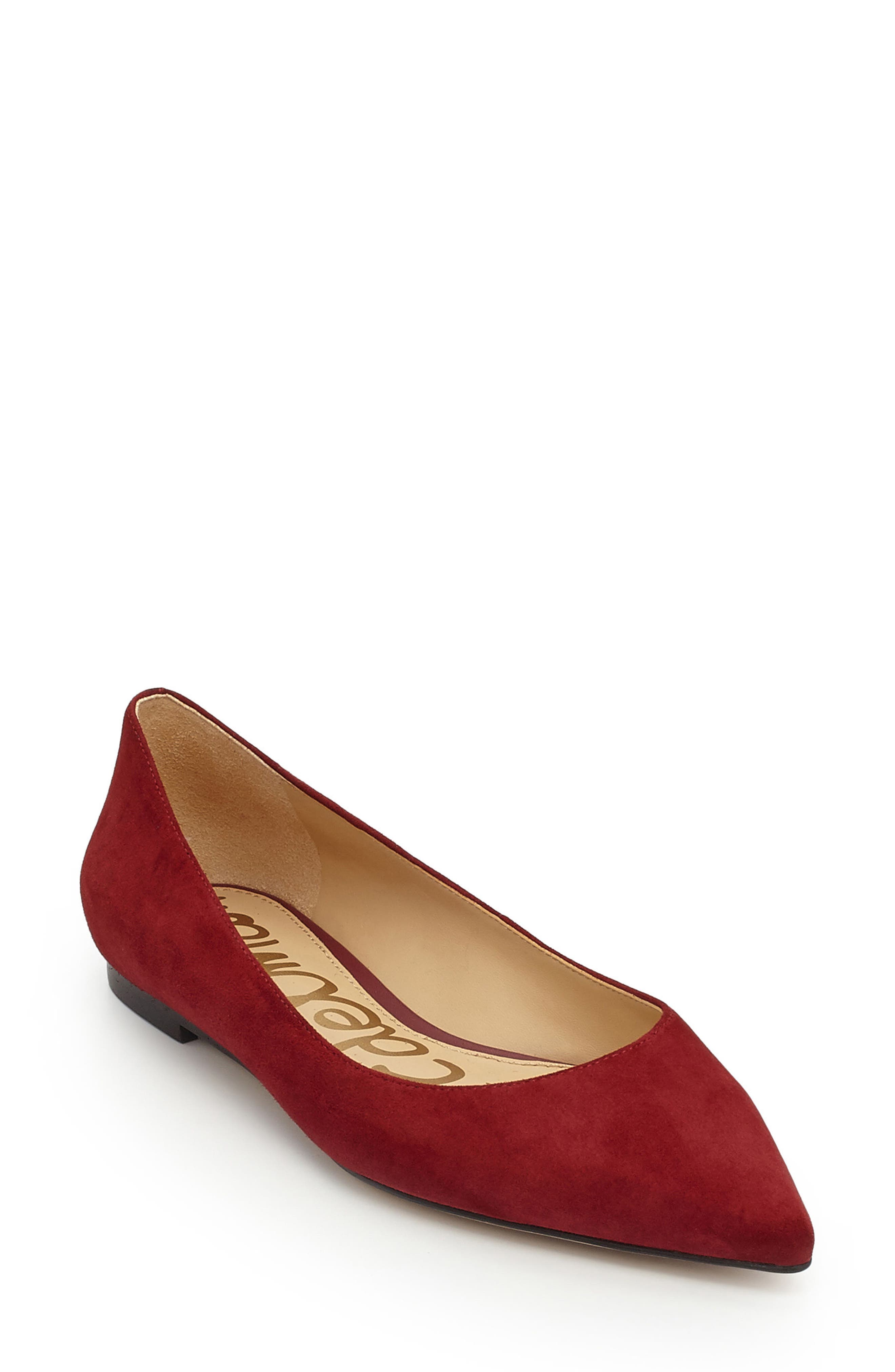 Sam Edelman Rae Pointy Toe Flat, Main, color, 