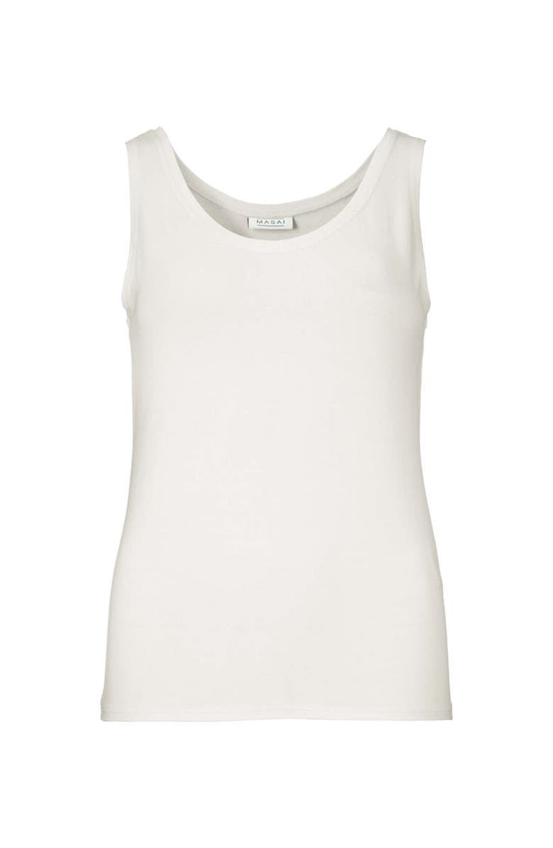 Masai Copenhagen Maels Scoop Neck Vest, Alternate, color, White