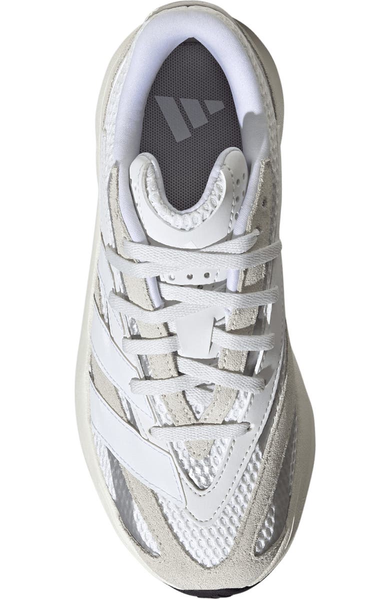 adidas Kids' Lightblaze Sneaker, Alternate, color, Crystal White/ White/ Silver