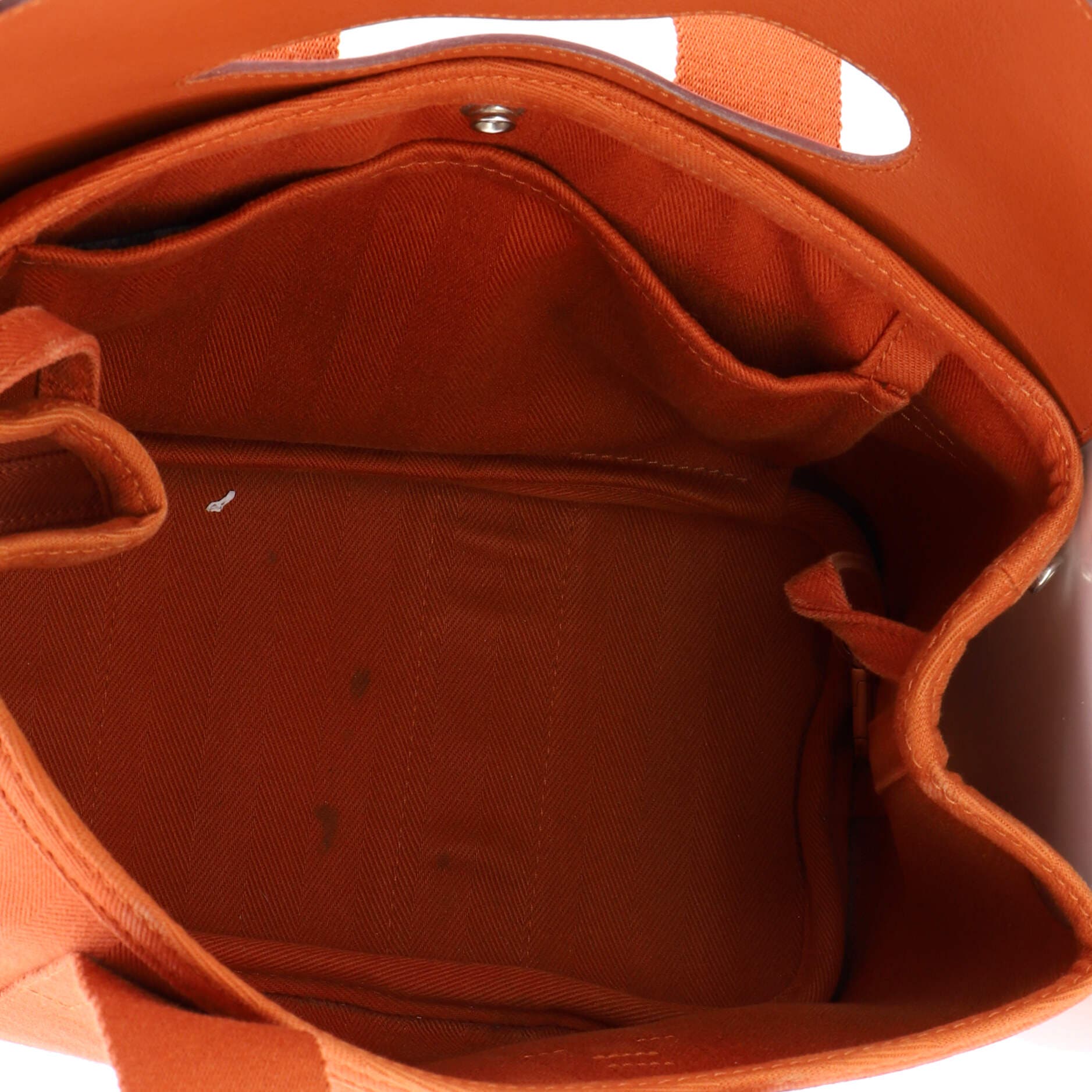 Valparaiso Bag Toile and Leather PM, Alternate, color, Potiron