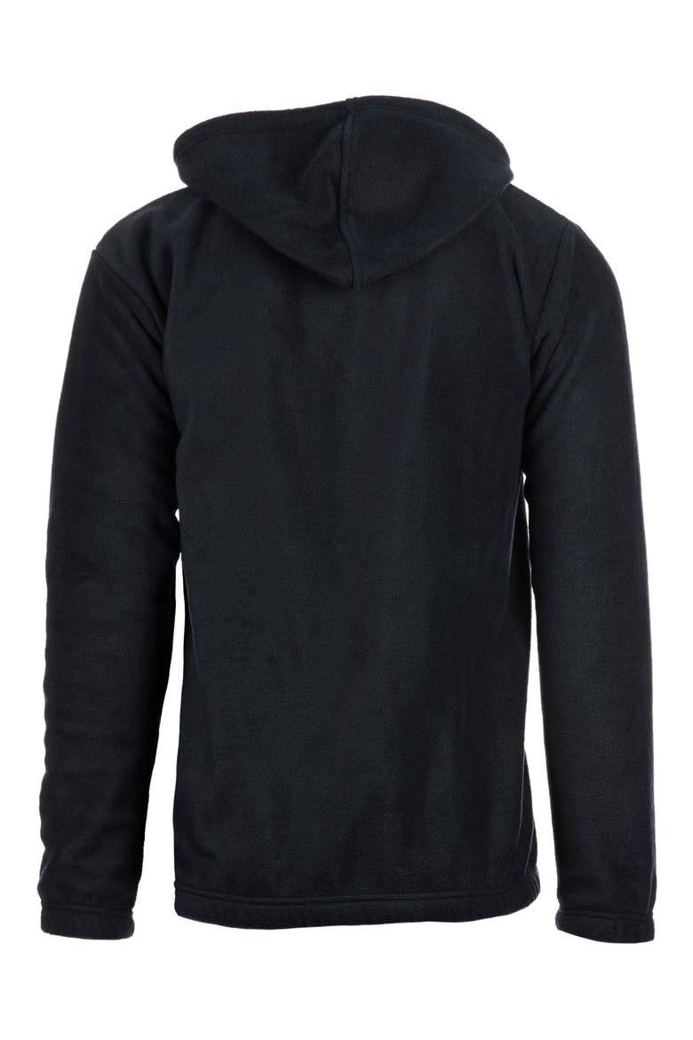 Comfy Polar Fleece Hoodie, Alternate, color, NAVY