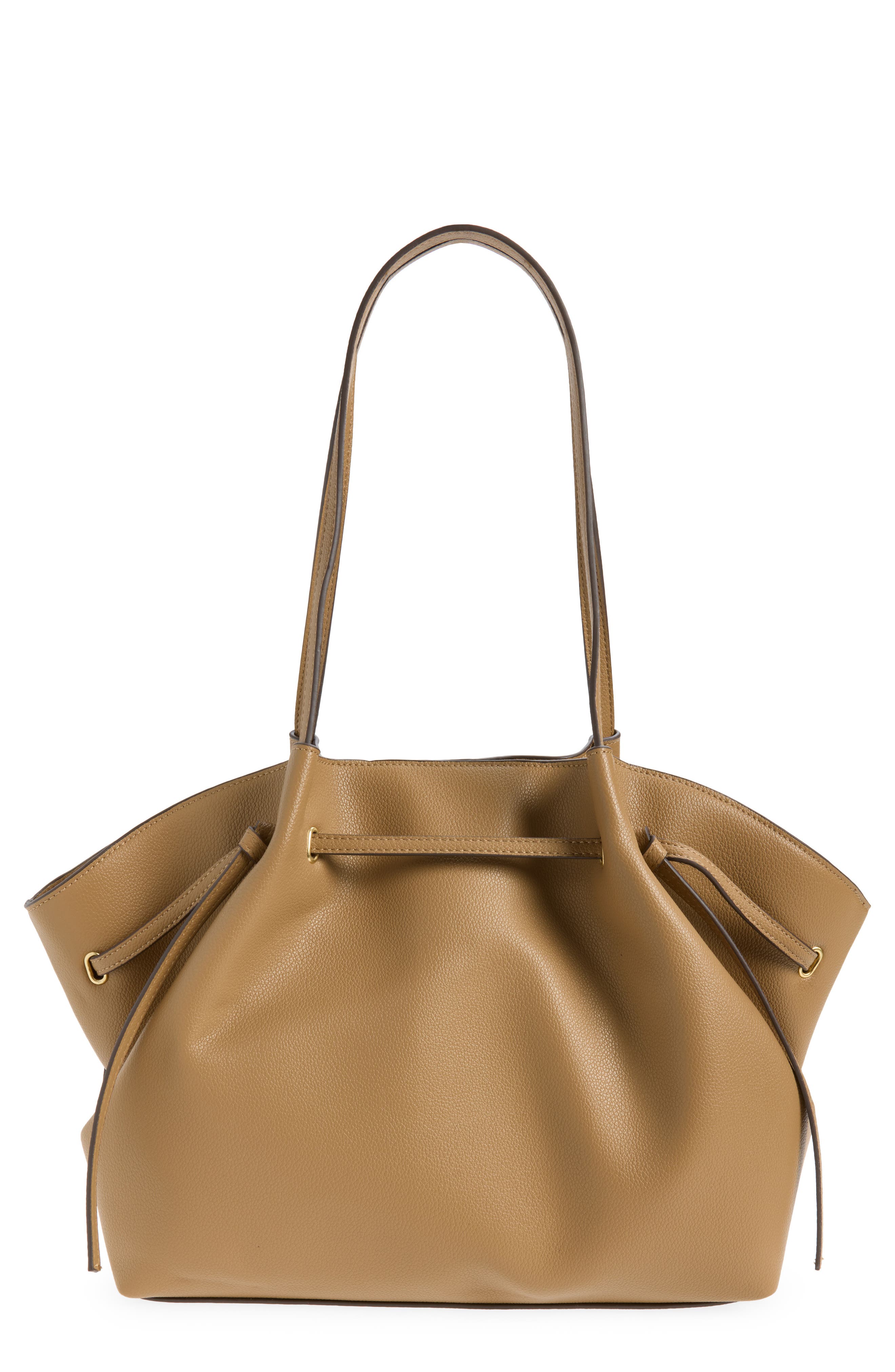 MANGO Romina Faux Leather Shoulder Bag, Main, color, 