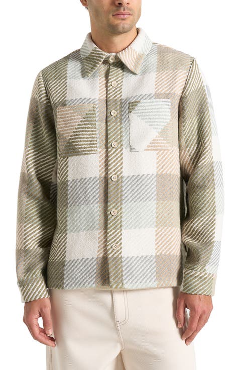 Rune Unisex Check Overshirt