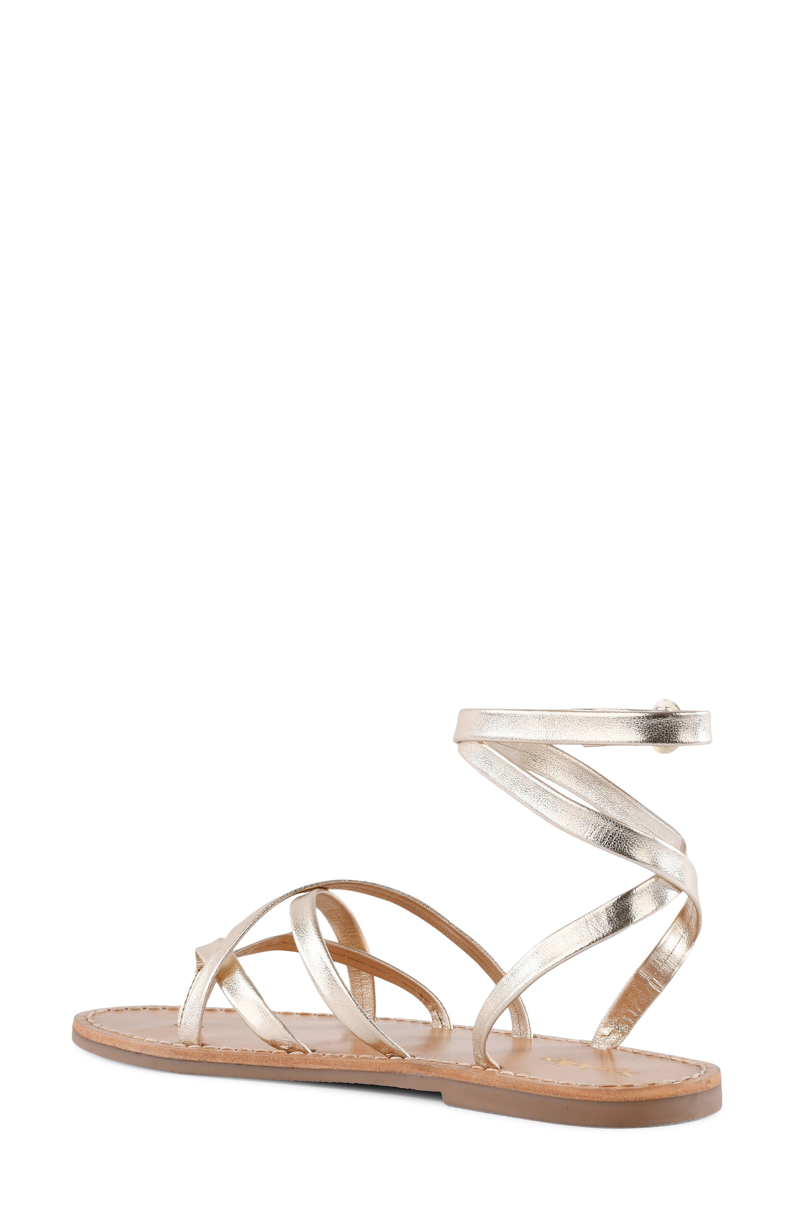 Happy Go Lucky Sandal, Alternate, color, GOLD