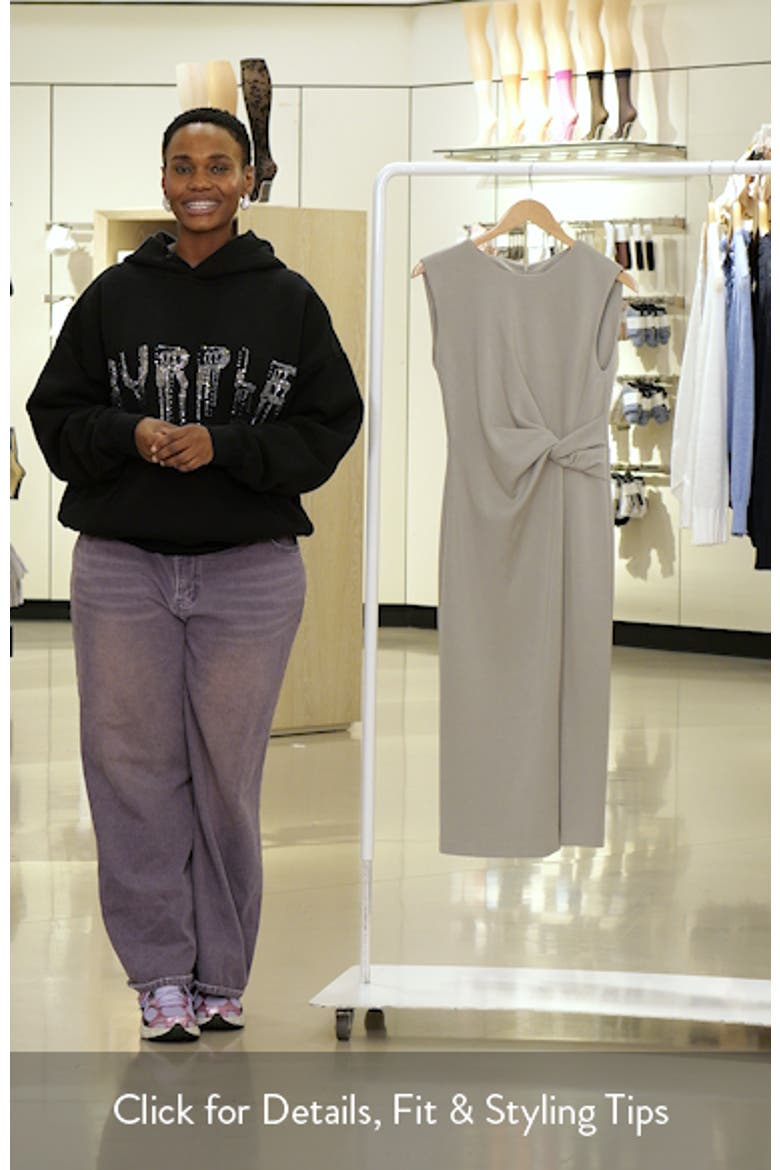 Twist Waist Sheath Dress video