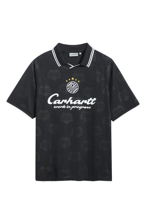 Terrace Football Embroidered Graphic Polo