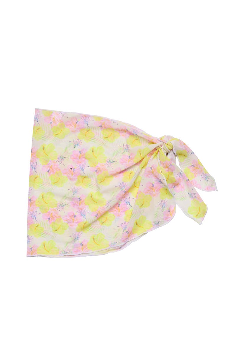 Snapper Rock Women's Print Sarong, Main, color, Aloha Vacay