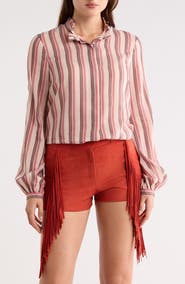Longchamp Stripe Button-Up Shirt
