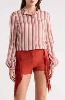Longchamp Stripe Button-Up Shirt