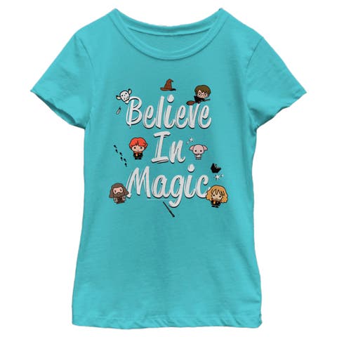 Girl's Harry Potter Believe In Magic  Graphic T-Shirt