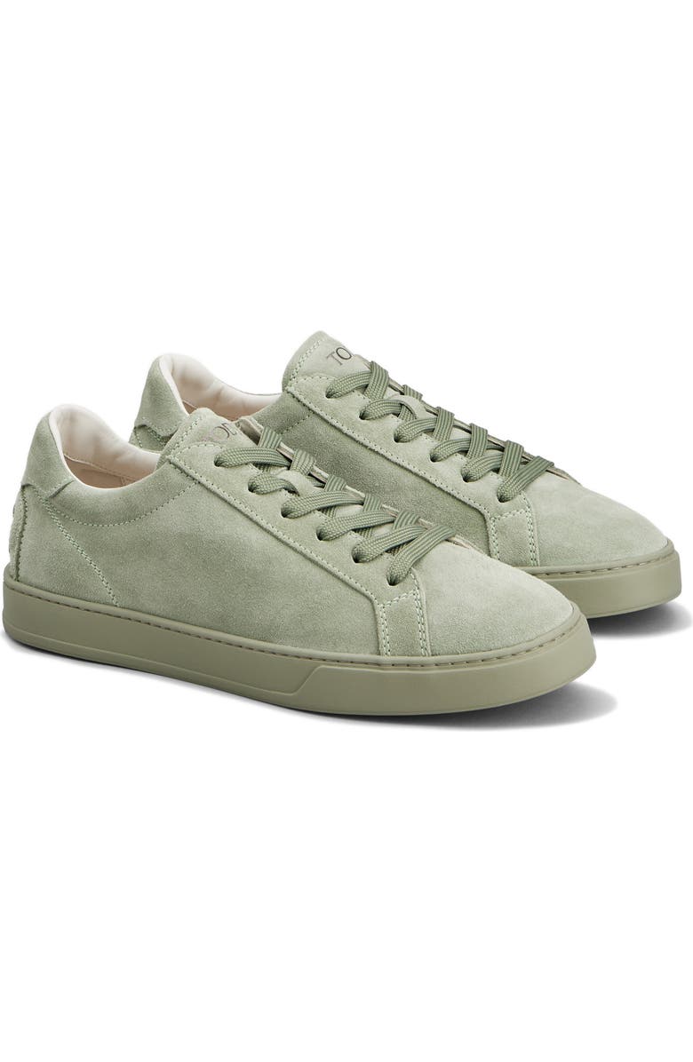 Tod's Allacciata Cassetta Sneaker, Main, color, Oil Green