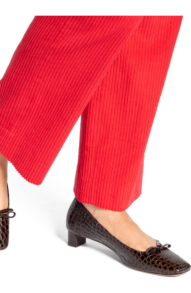 Frances Valentine Mary Croc Embossed Pump, Alternate, color,