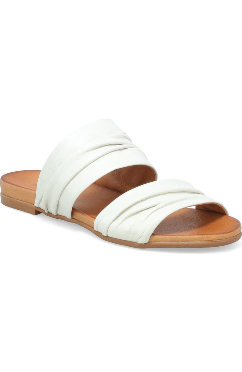 Miz Mooz Tevin Slide Sandal, Main, color, Cream
