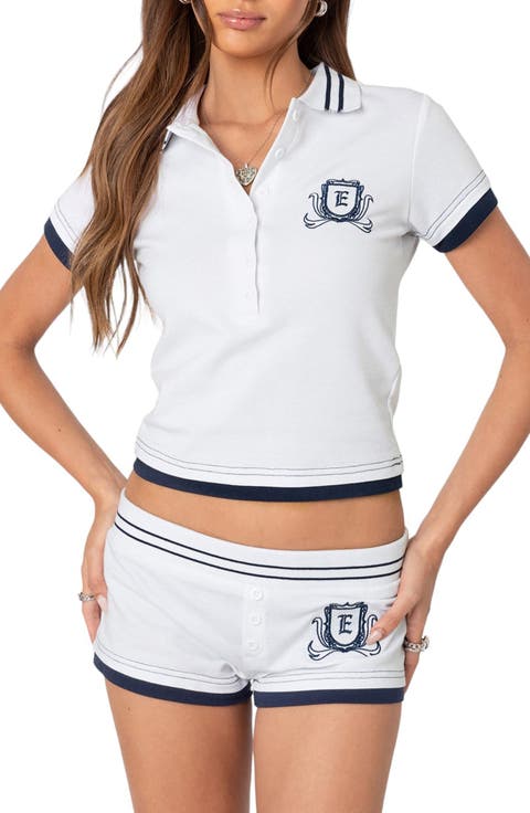Academia Crop Polo