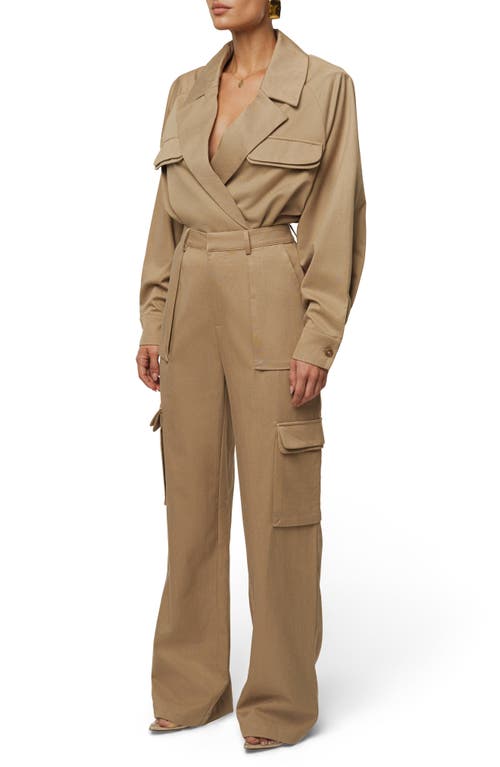 Jluxlabel Structure Theory Bodysuit In Neutral