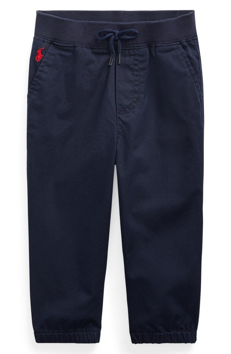 Ralph Lauren Pull-On Chino Pants, Main, color, Aviator Navy