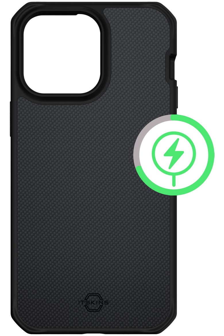 Ballistic_R Nylon MagSafe Case for Apple iPhone 15 Plus / iPhone 14 Plus, Main, color, Black