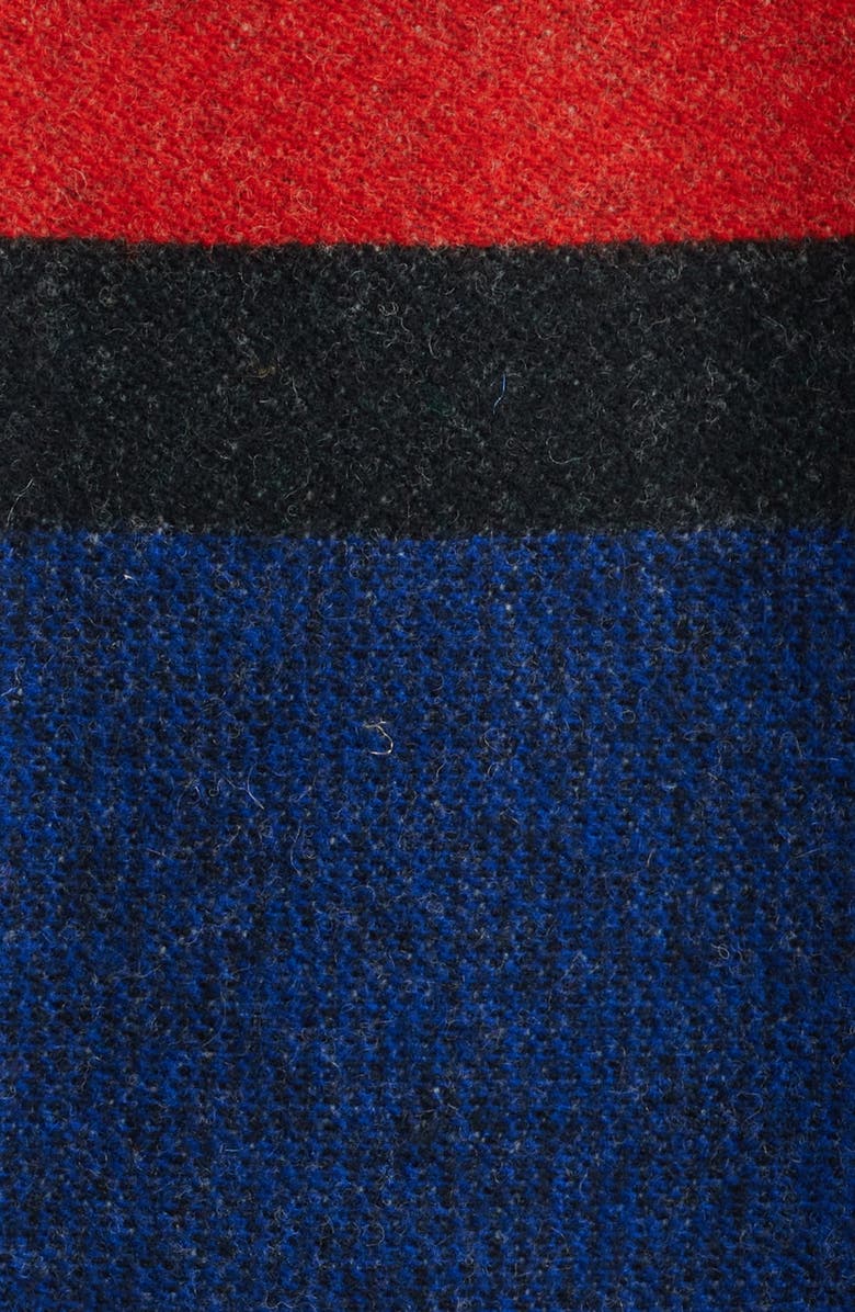 Pendleton Plaid Virgin Wool Duffle Coat, Alternate, color,