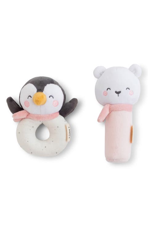 Polaris 2-Piece Rattle Squeaker Toy Set