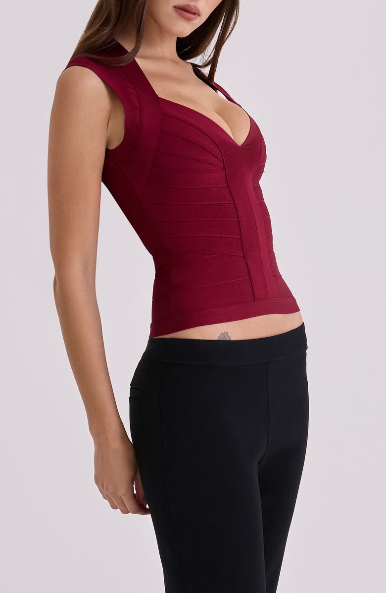 HOUSE OF CB The Icon Bandage Top, Alternate, color, 