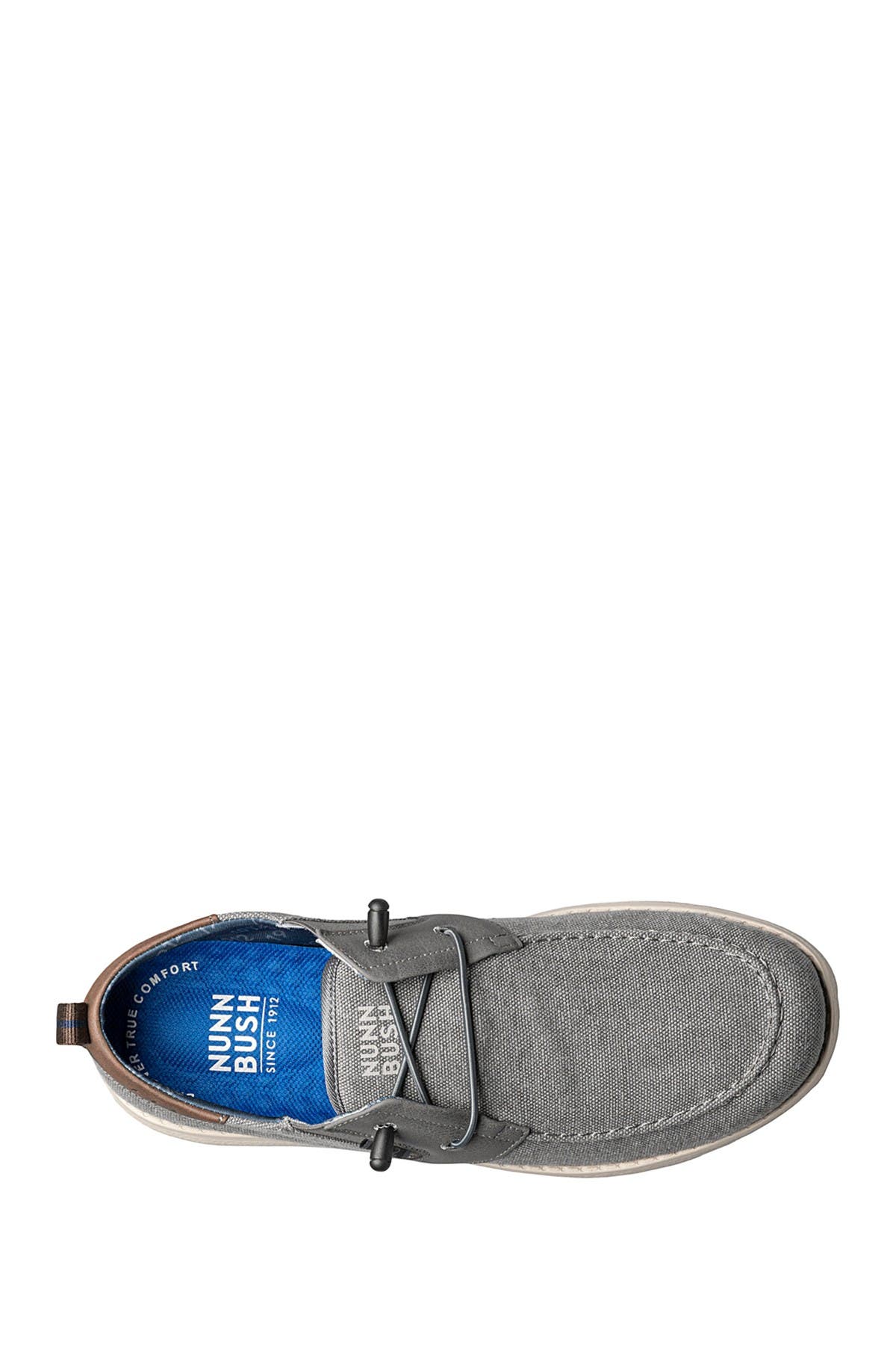 Brewski Moc Toe Canvas Shoe - Wide Width Available, Alternate, color, GRAY