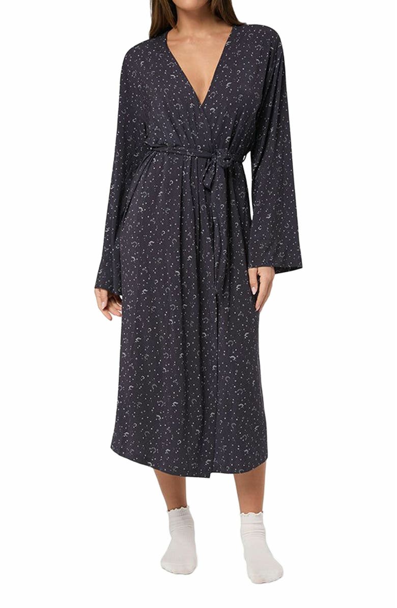 WeWoreWhat Modal Jersey Robe, Alternate, color,